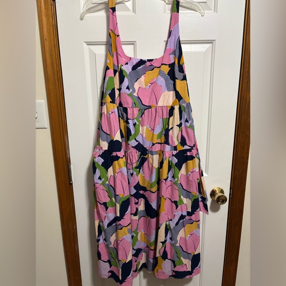 Ava & Viv Colorful Abstract Pattern Dress - Picture 1 of 9